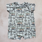 Raglan Romper- Curls for the Girls