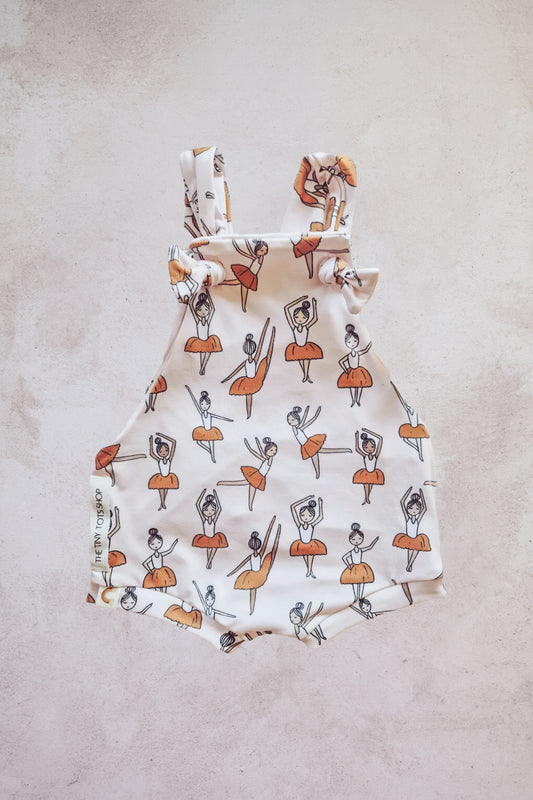 Overall Romper- Ballerinas
