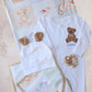 Double layered blanket- Vintage Toys(With personalised embroidery)