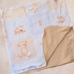 Double layered blanket- Vintage Toys(With personalised embroidery)