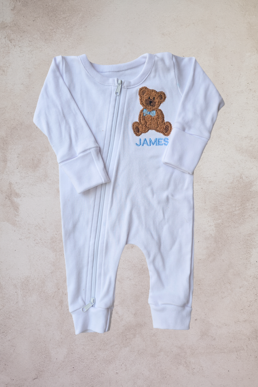 Personalised Teddy Zippy