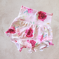 Ruffle Bloomers- Magenta Flowers