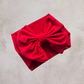 Big Bow Headband- Red