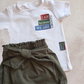 Ubuntu inspired embroidered T shirt( only)