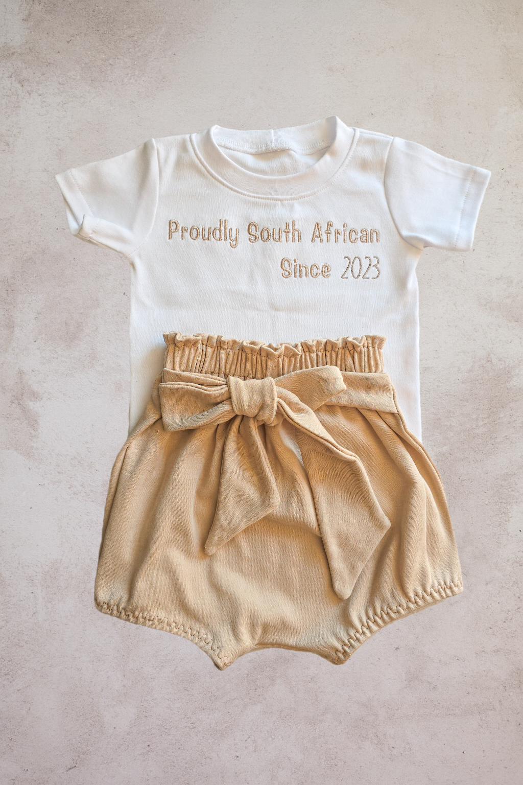 Personalized Proudly South African since... T shirt (only)