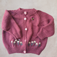 Knitted Jersey with hand embroidery