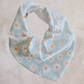 Bandana bib- Daisies