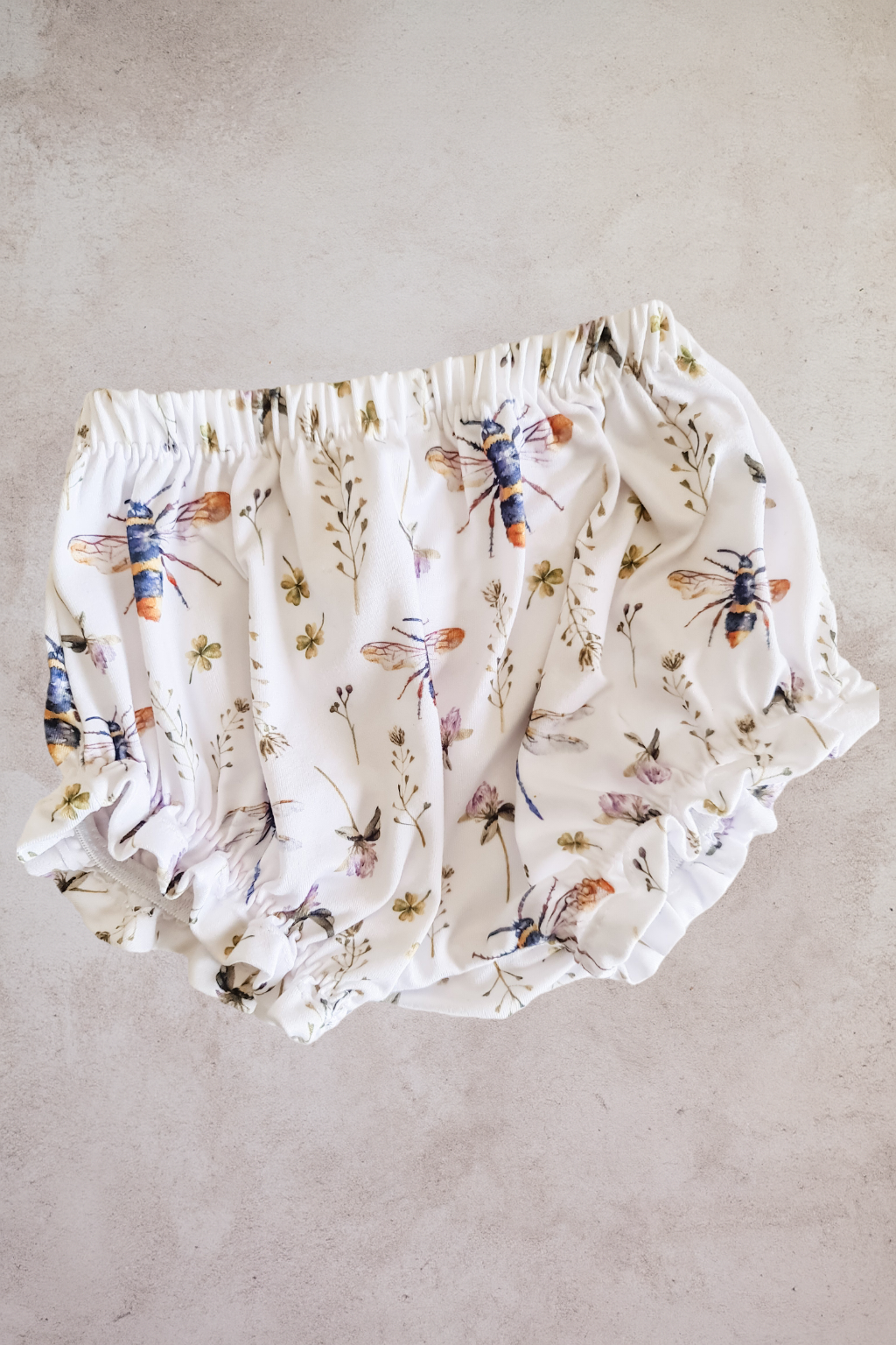 Frilly Bummies- Bees and Wildflowers