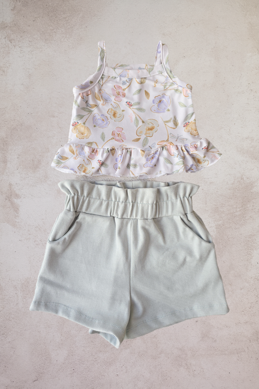 Dara Set in Sage