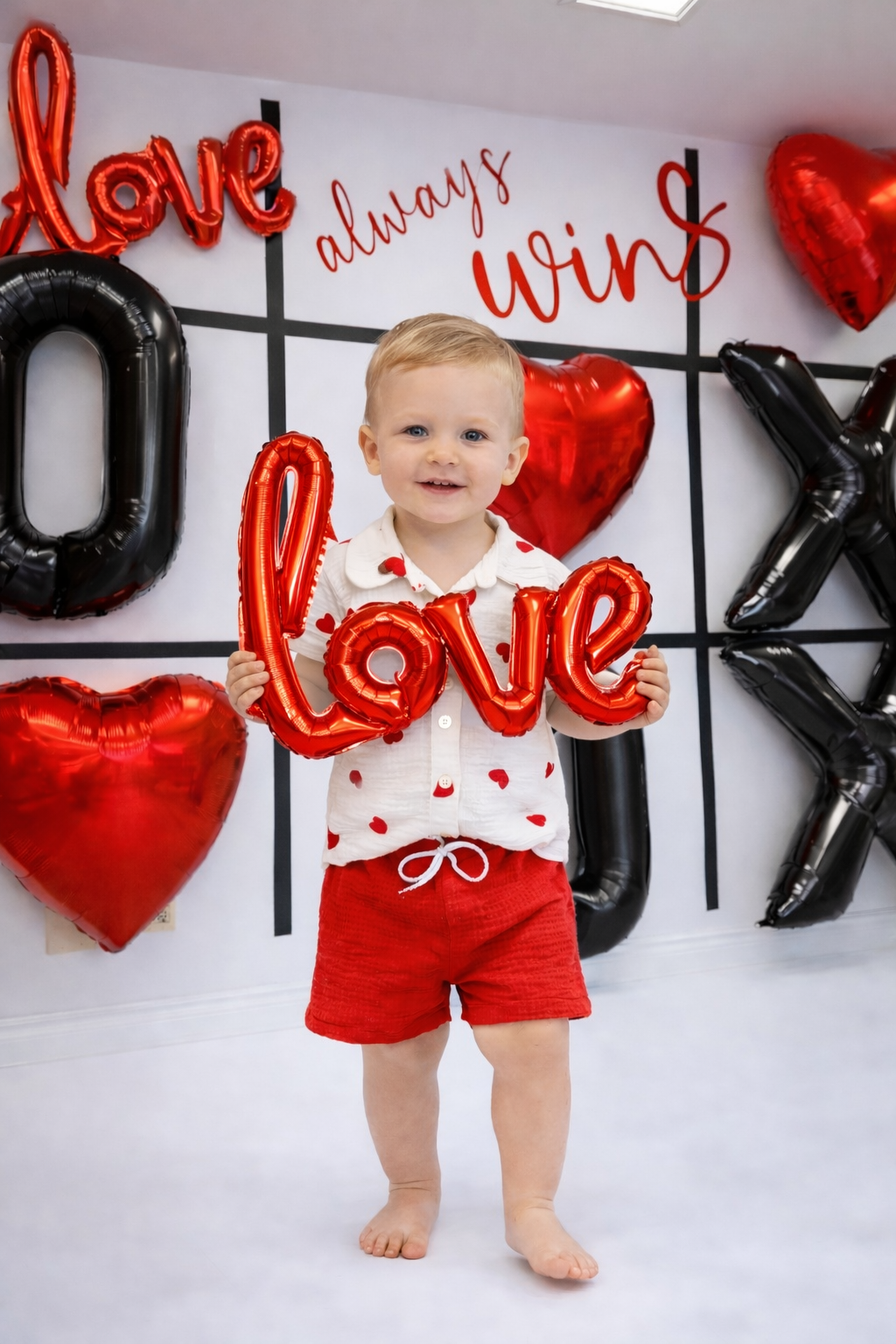 Boys Valentine's day set (2 Piece)