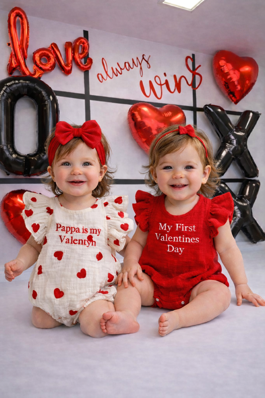 Swan romper- With Embroidery