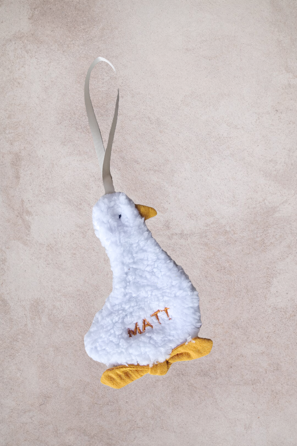 Personalised Goose dummy clip