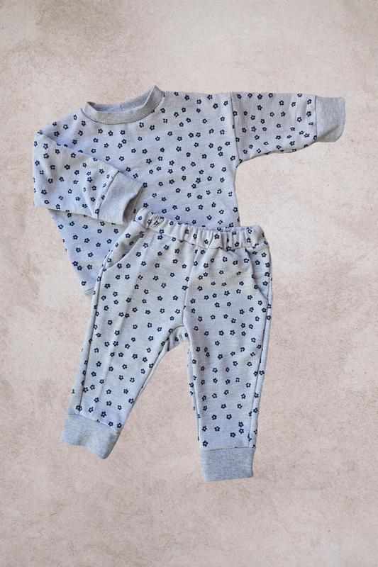 Daisies Sweetpakkie set- Grey Melange
