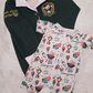 Rugby Jersey- Bottle green/ White (No personalisation)