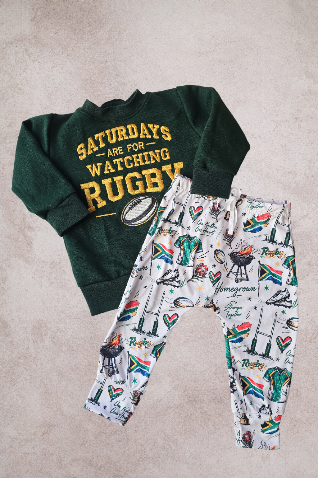 Sweater- Saturday's are for watching Rygby