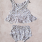 Tie knot summer set- Leopard