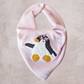 Penguin applique Bandana Bib