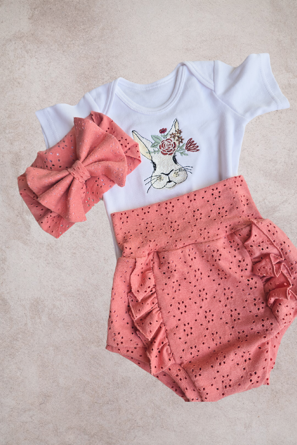 Embroidered Bunny Set