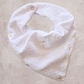 Bandana Bib- Embroidered Daisies