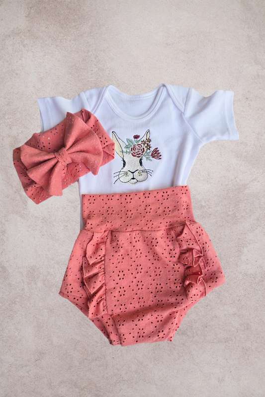 Embroidered Bunny Set