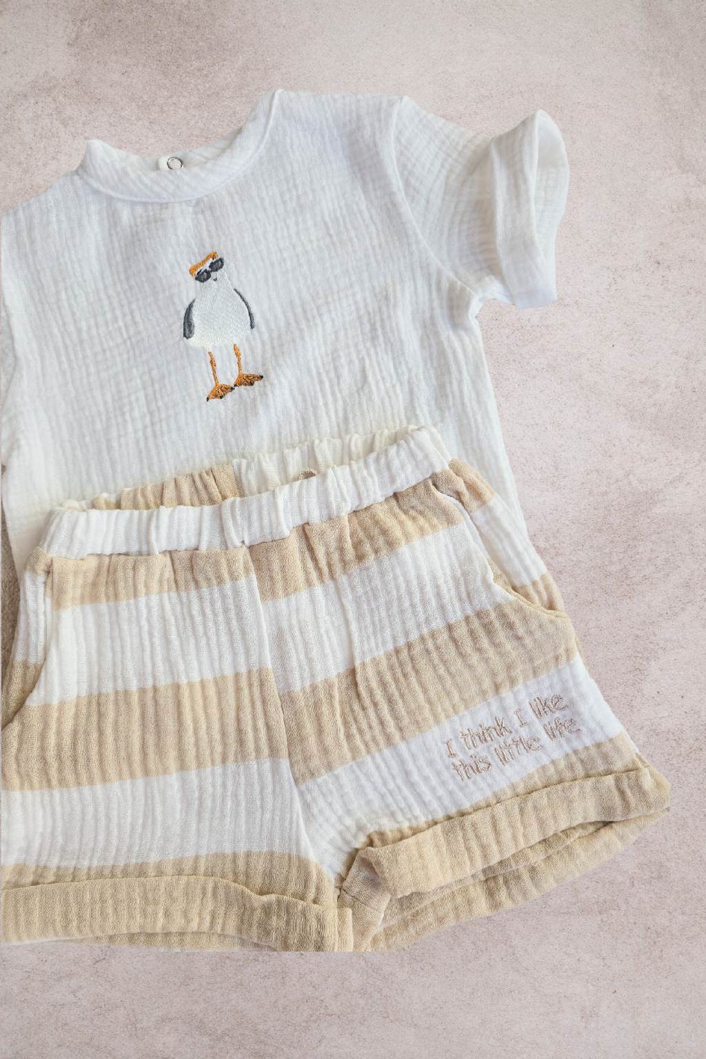 Golden Sand Muslin set