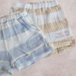 Seaside Striped embroidered Shorts
