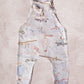 Overall romper(only)- Dreamy Travels
