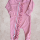 Frilly Zippy Grow- Dusty Pink