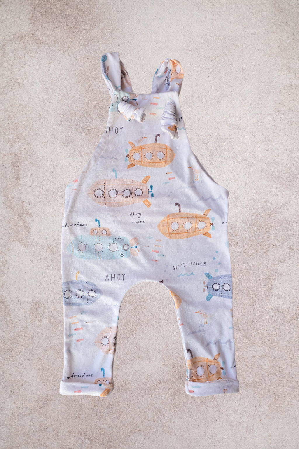 Overall romper(only)- Submarines