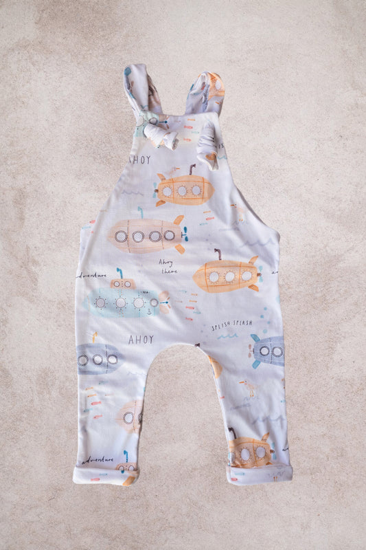 Overall romper(only)- Submarines