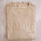 Sweater- Embossed with sleeve Embroidery