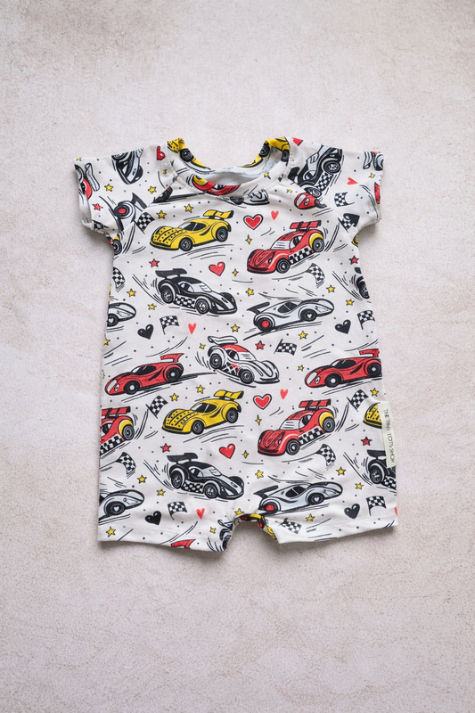 Romper- You Make my Heart Race