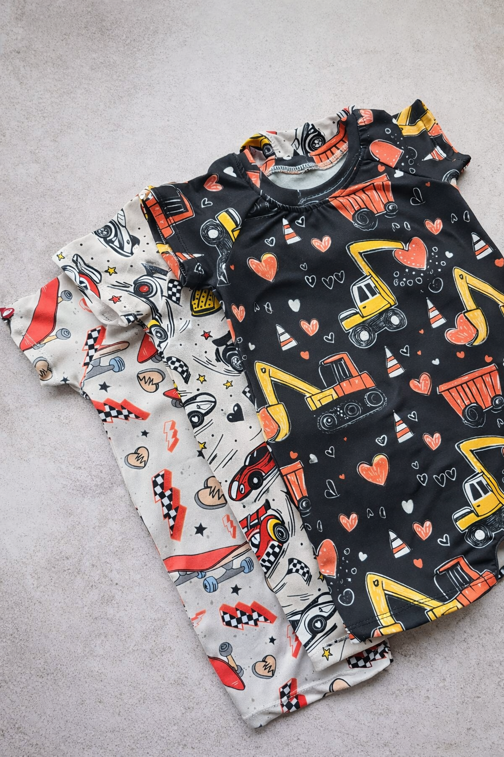 Romper- Digging Hearts