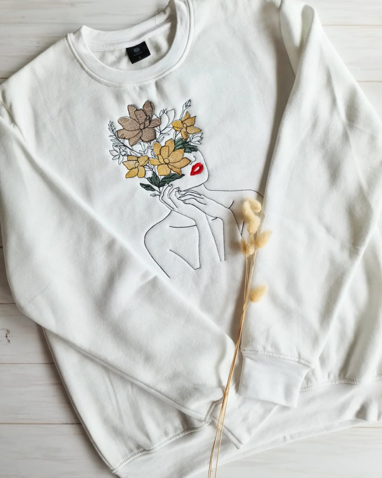 Floral Lady Sweater