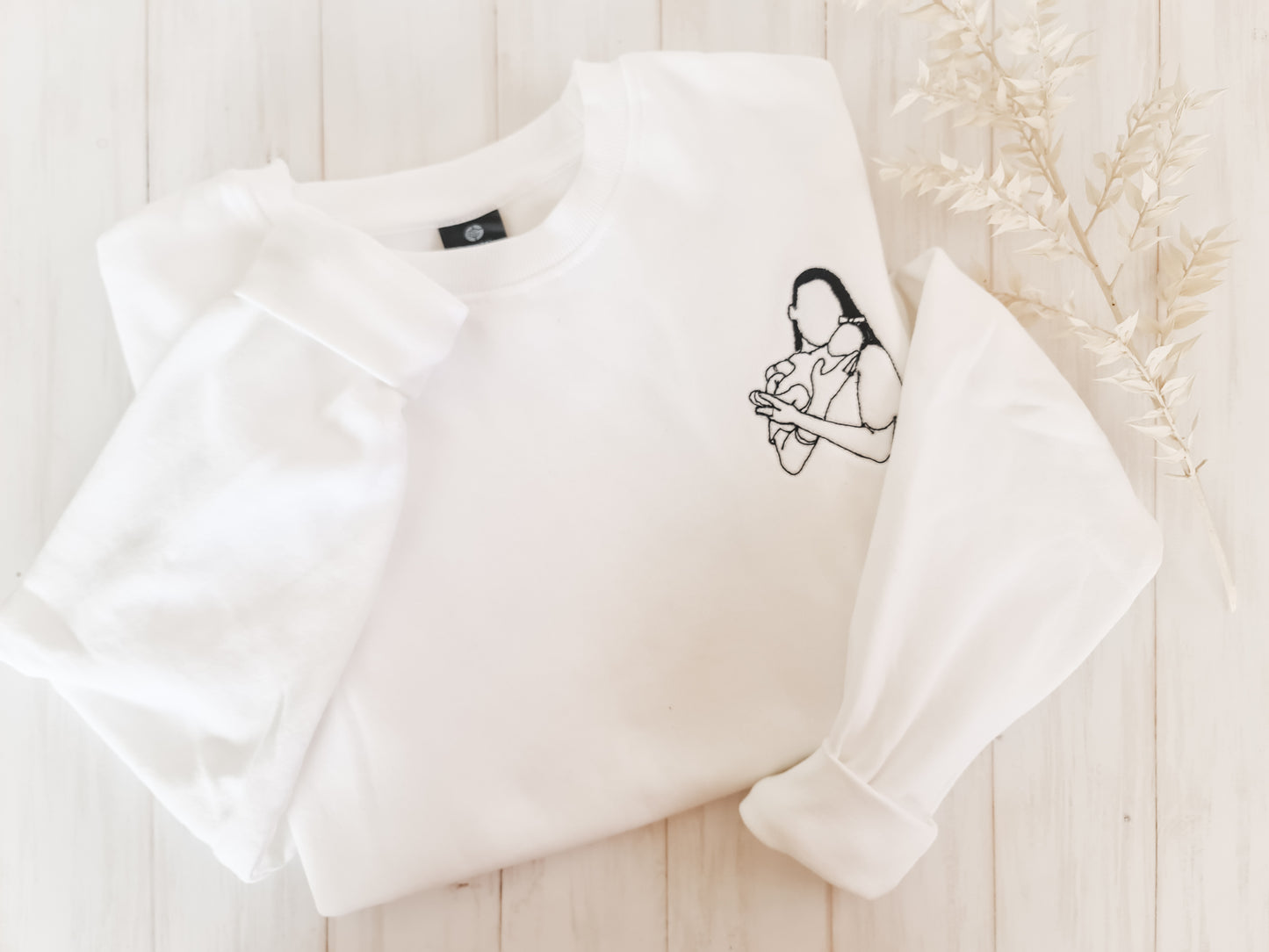 Custom (Photo) Embroidered Sweater