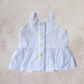 Anglaise Top- White