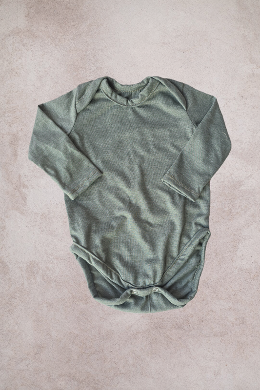 Bodysuit- Khaki Melange