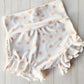 Front Ruffle Bloomers- Romantic Flowers