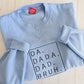 Father's day standard Embroidered Design