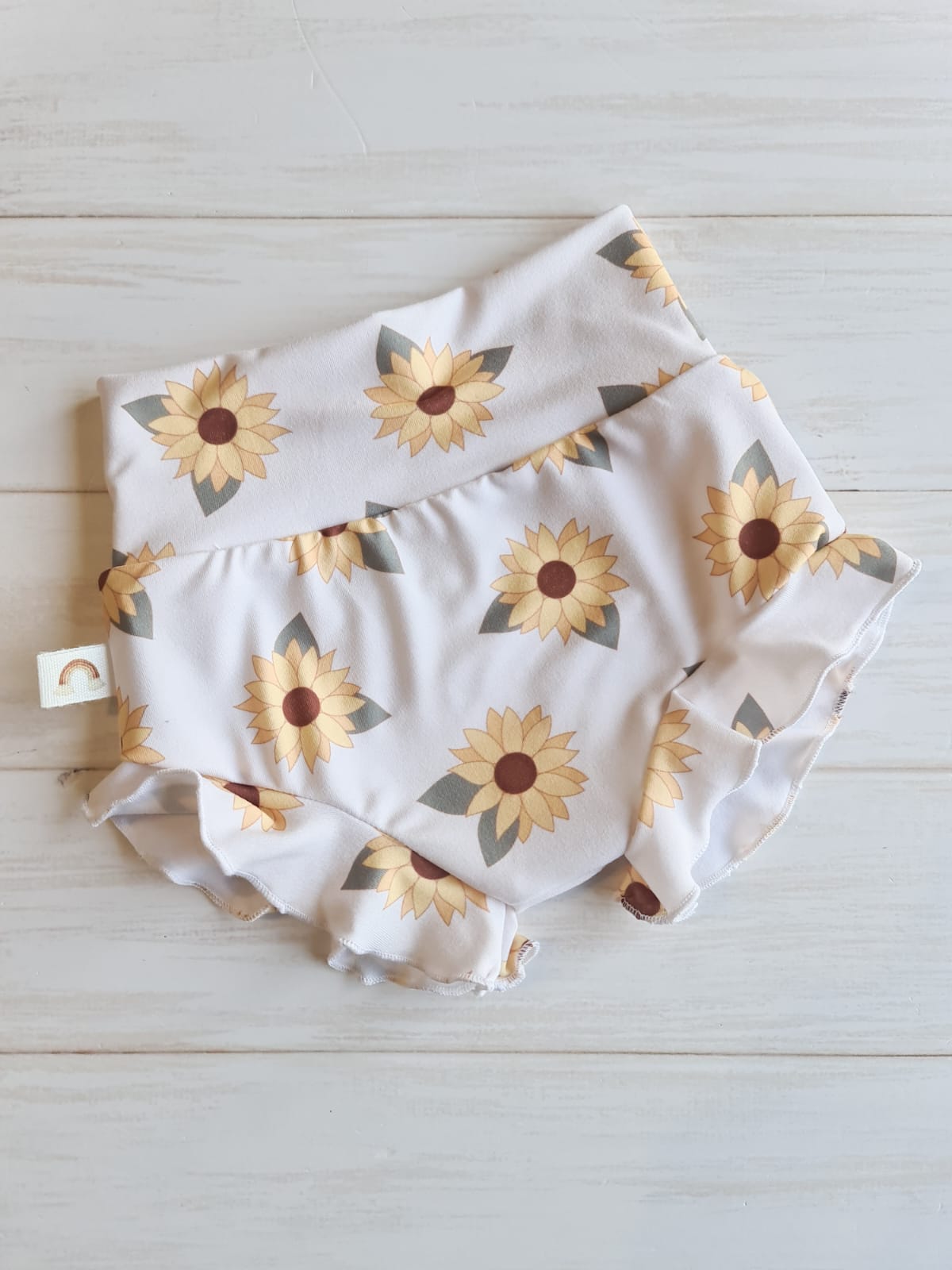 Ruffle Bloomers- Sunflowers